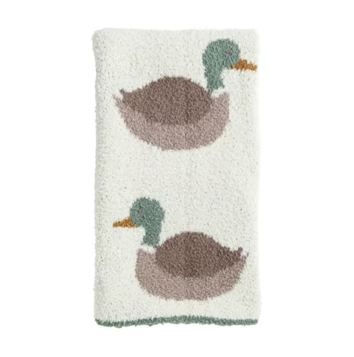 Mallard Duck Chenille Blanket