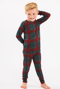 Holiday Heritage Plaid Two Piece Set