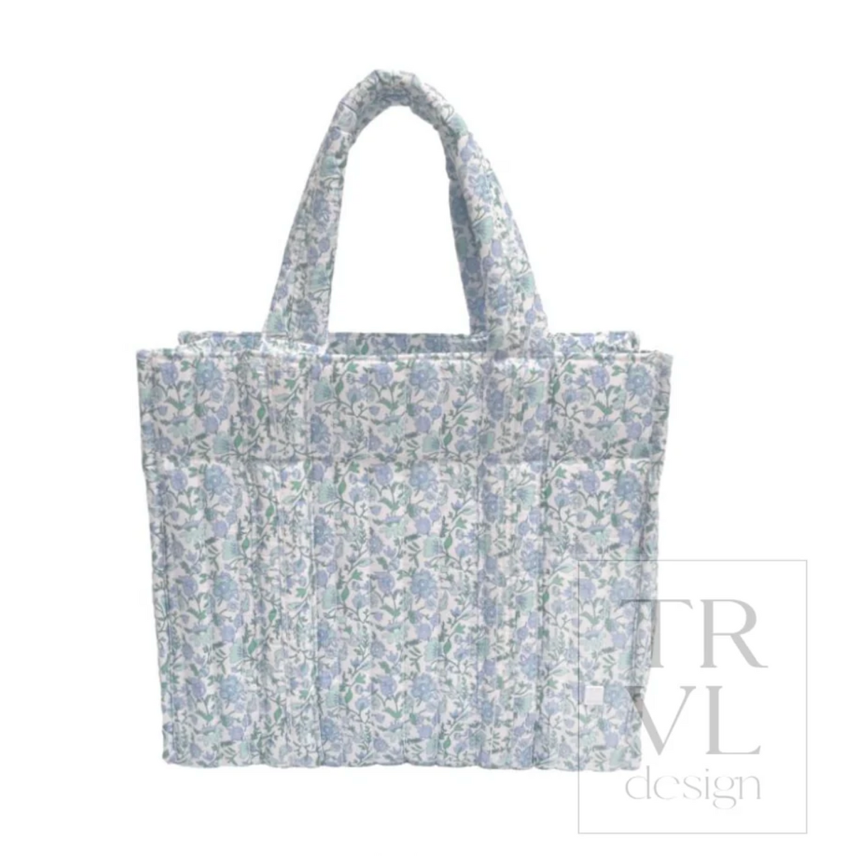 QUILTED MINI GO GO TOTE - HAMPTONS FLORAL