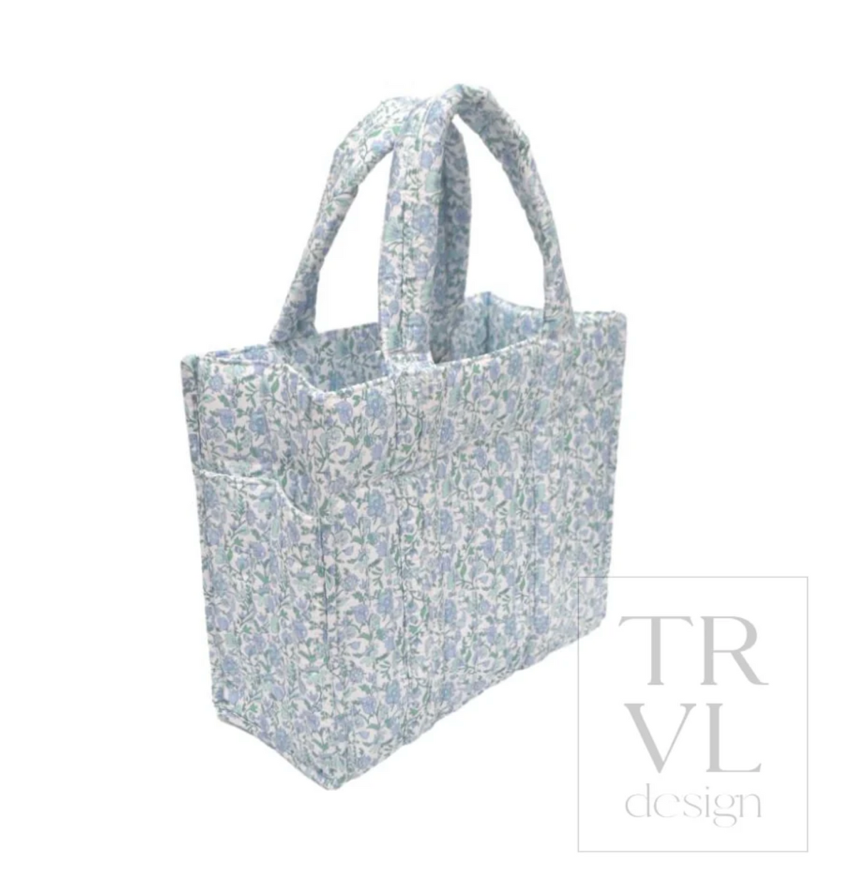 QUILTED MINI GO GO TOTE - HAMPTONS FLORAL