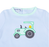 Tractor Time Applique Green Short Playsuit