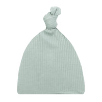 Bailey Ribbed Top Knot Hat - Newborn-3 Month