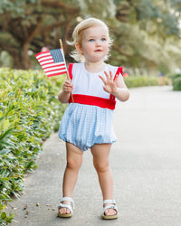 Southern Summer Gingham- Sophia Bubble