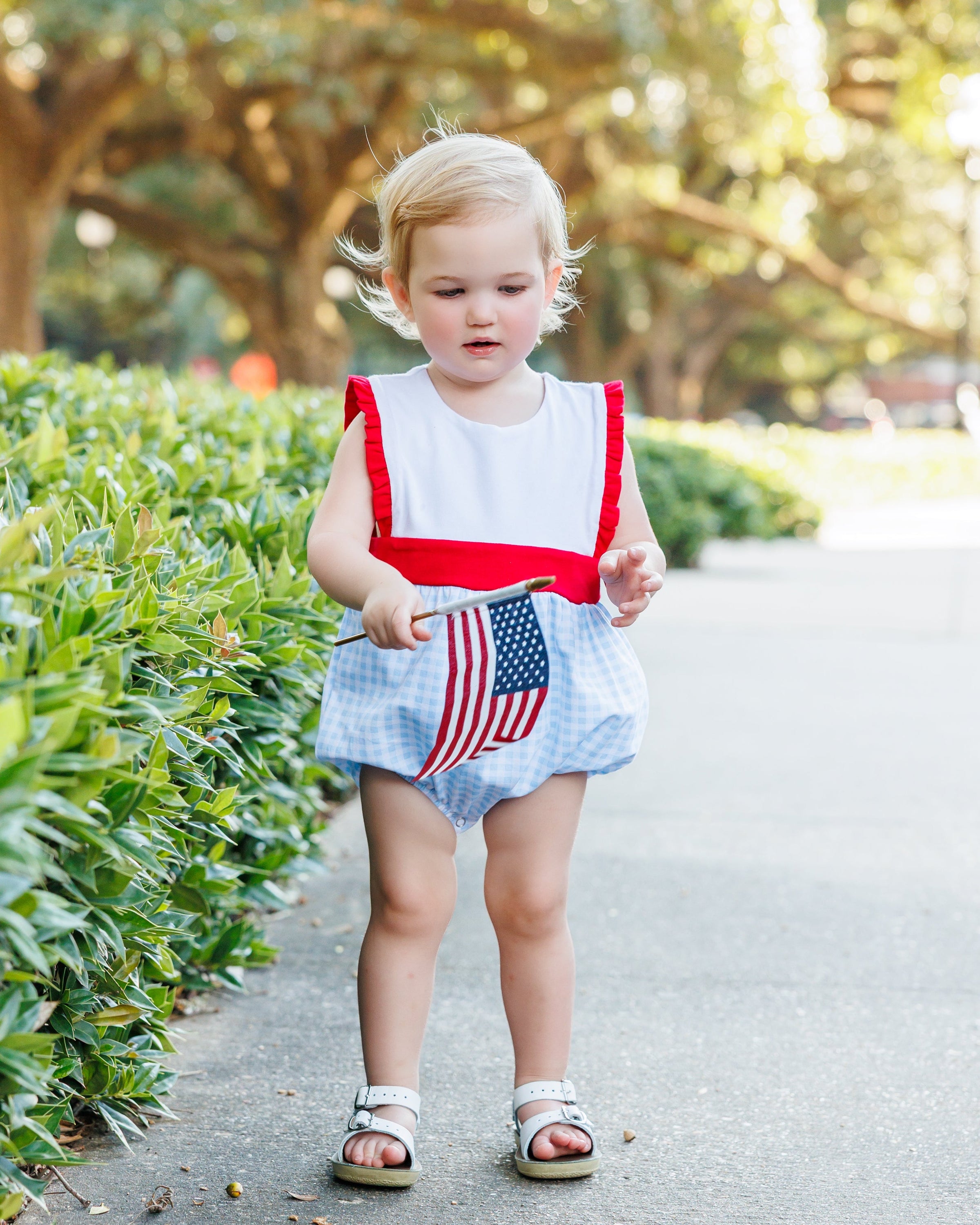 Southern Summer Gingham- Sophia Bubble