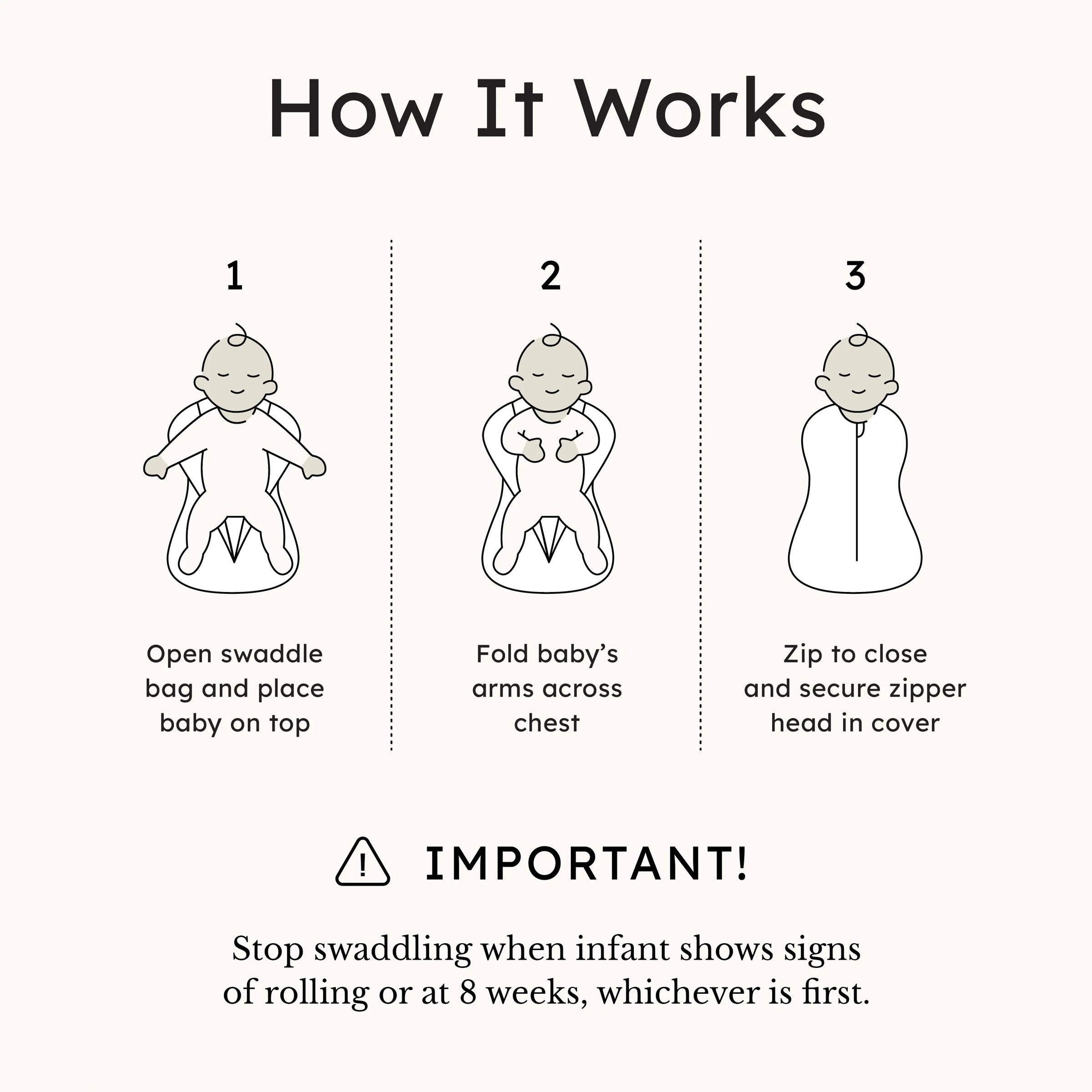 Swaddle Bag in Slate 0.5 TOG