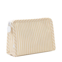 ROADIE MEDIUM Zip Pouch - PIMLICO STRIPE SAND