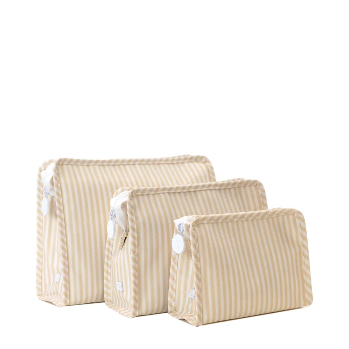 ROADIE MEDIUM Zip Pouch - PIMLICO STRIPE SAND