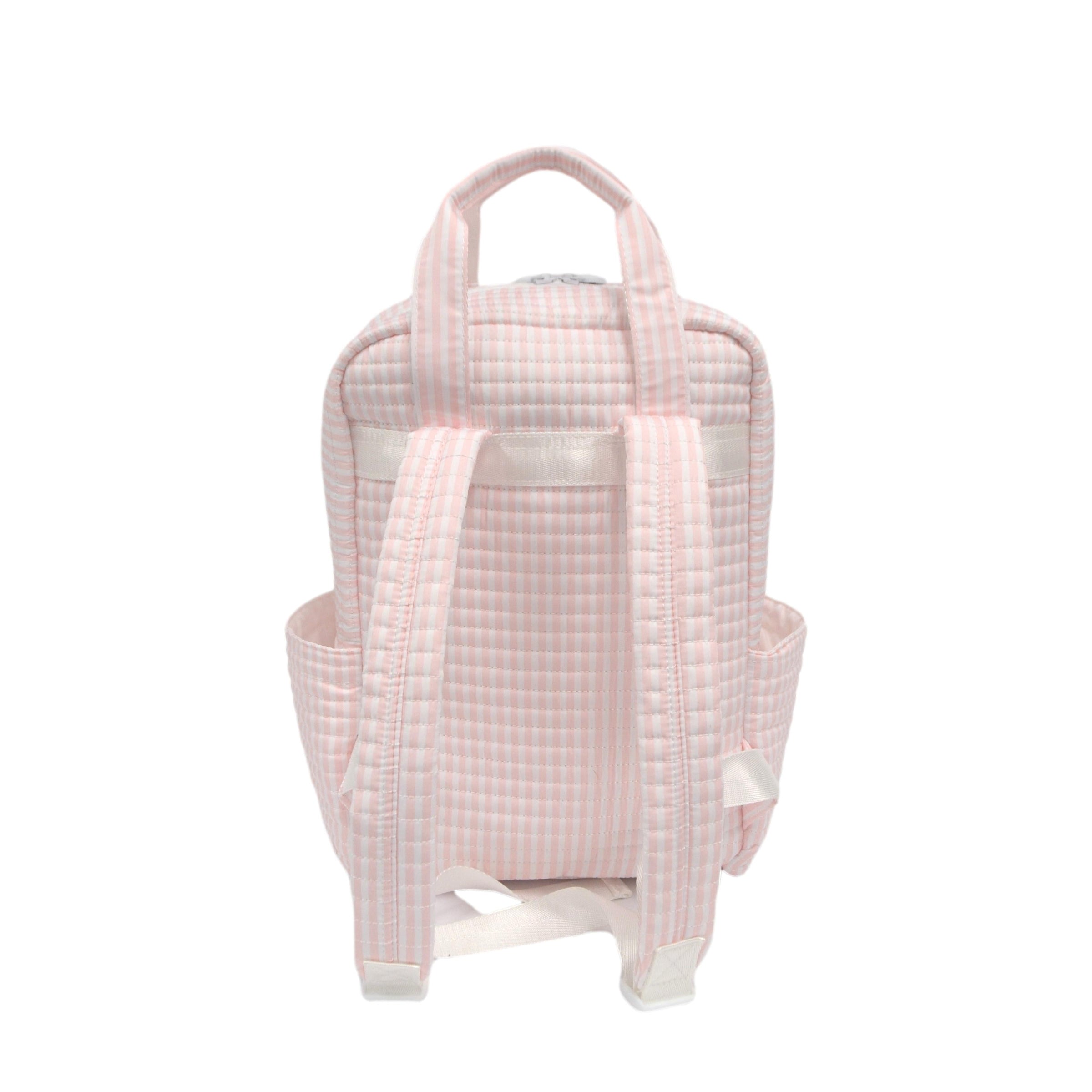 QUILTED ALL YOU NEED BAG - PIMLICO STRIPE PINK