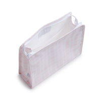 ROADIE SMALL Zip Pouch - PIMLICO STRIPE PINK