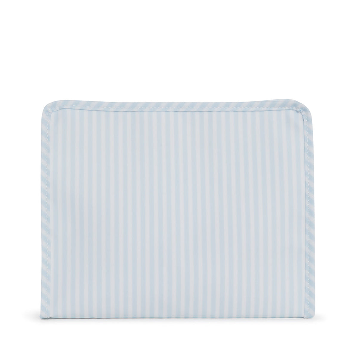 Roadie Large - Pimlico Stripe Blue Zip Pouch