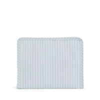 Roadie Medium - Pimlico Stripe Blue Zip Pouch