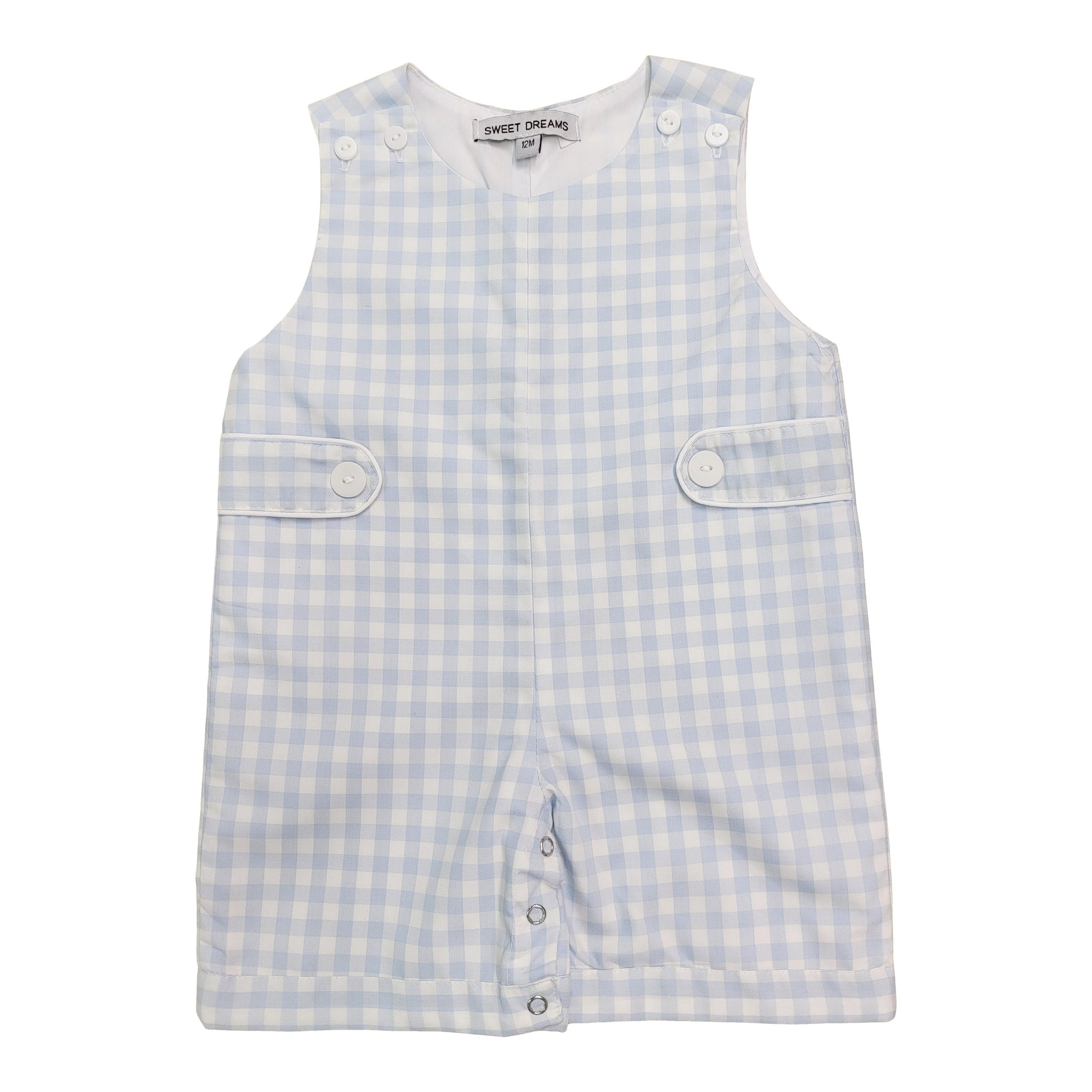 Blue Gingham Jon Jon