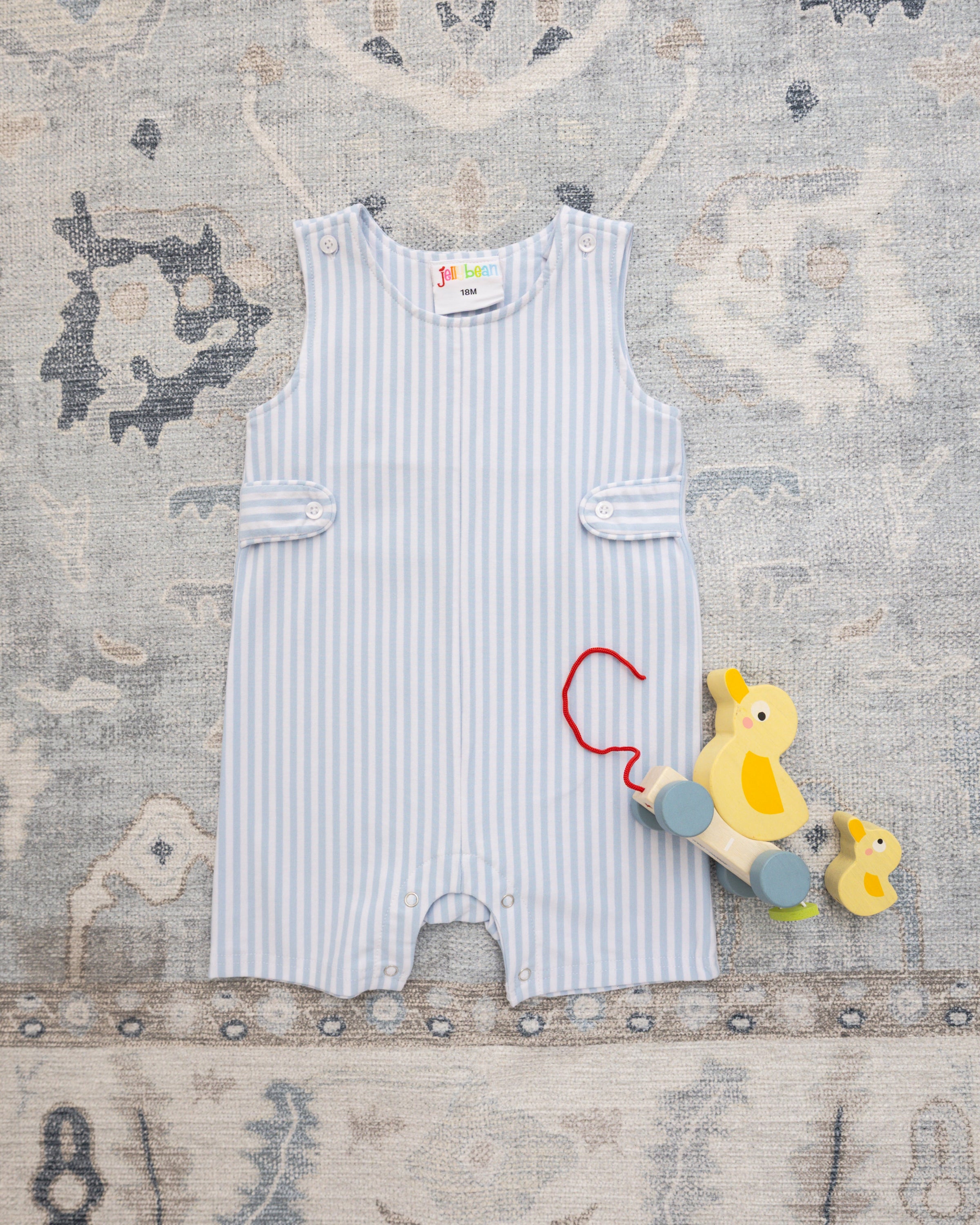 Tucker Tab Jon Jon - Light Blue Medium Stripe