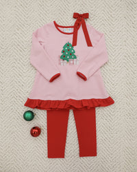 Underneath The Tree Ruffle Pants Set
