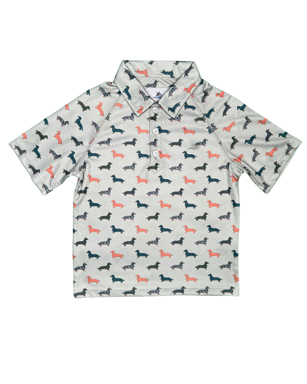 Southbound Green Weiner Dog Polo
