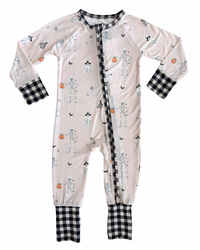 The Boo Crew Zipper Romper