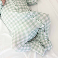 Peter Pan Collar Zipper Footie