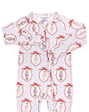 Pink Nutcracker Bamboo Zip Romper