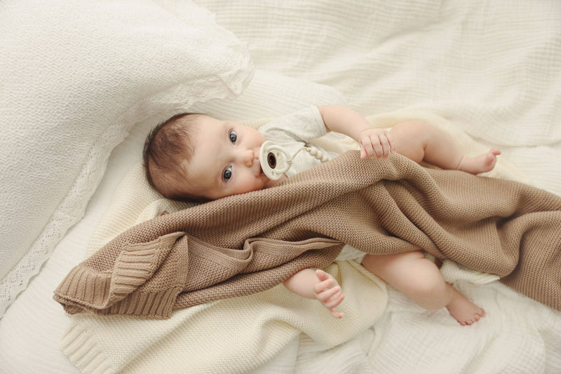 Cotton Swaddle Receiving Baby Blanket (Mult. Colors)