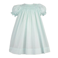 Bishop Smocked Daygown with Pearls (Mult. Colors)