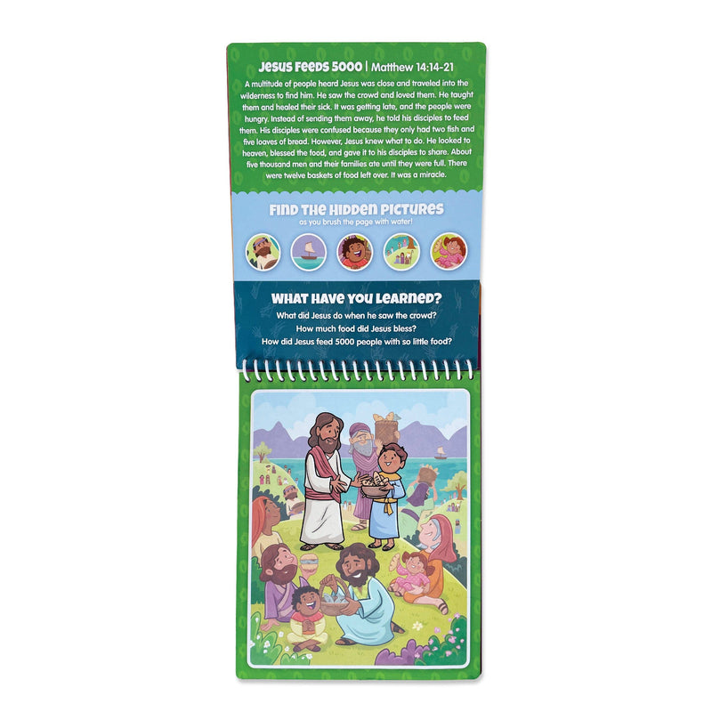 New Testament #2 Water Brush Reusable Activity Book