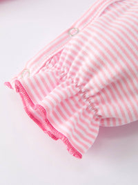 Santa Applique Ruffle Romper