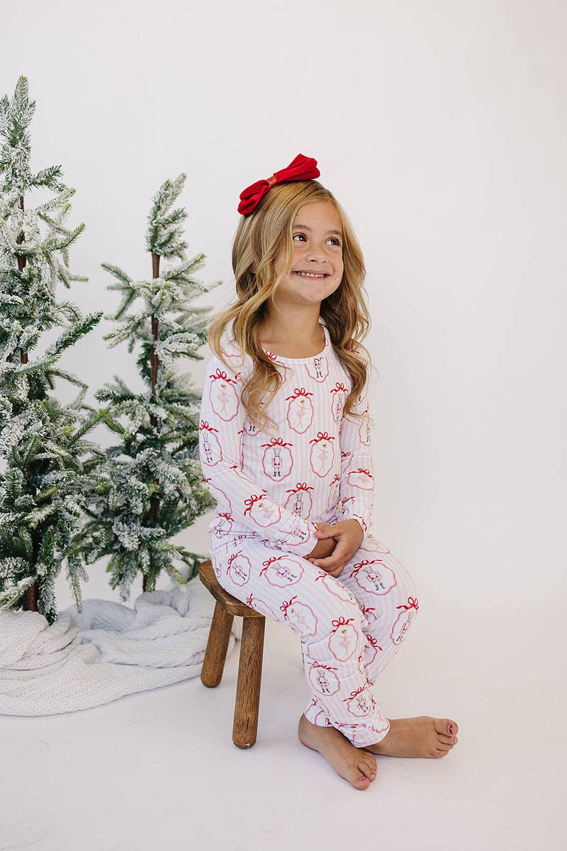 Pink Nutcracker Bamboo Two Piece Set