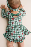 Gift Wrapped Bodysuit Bamboo Dress