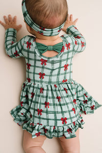 Gift Wrapped Bodysuit Bamboo Dress