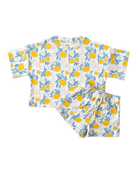 Lemons Slouchy Shorts Set