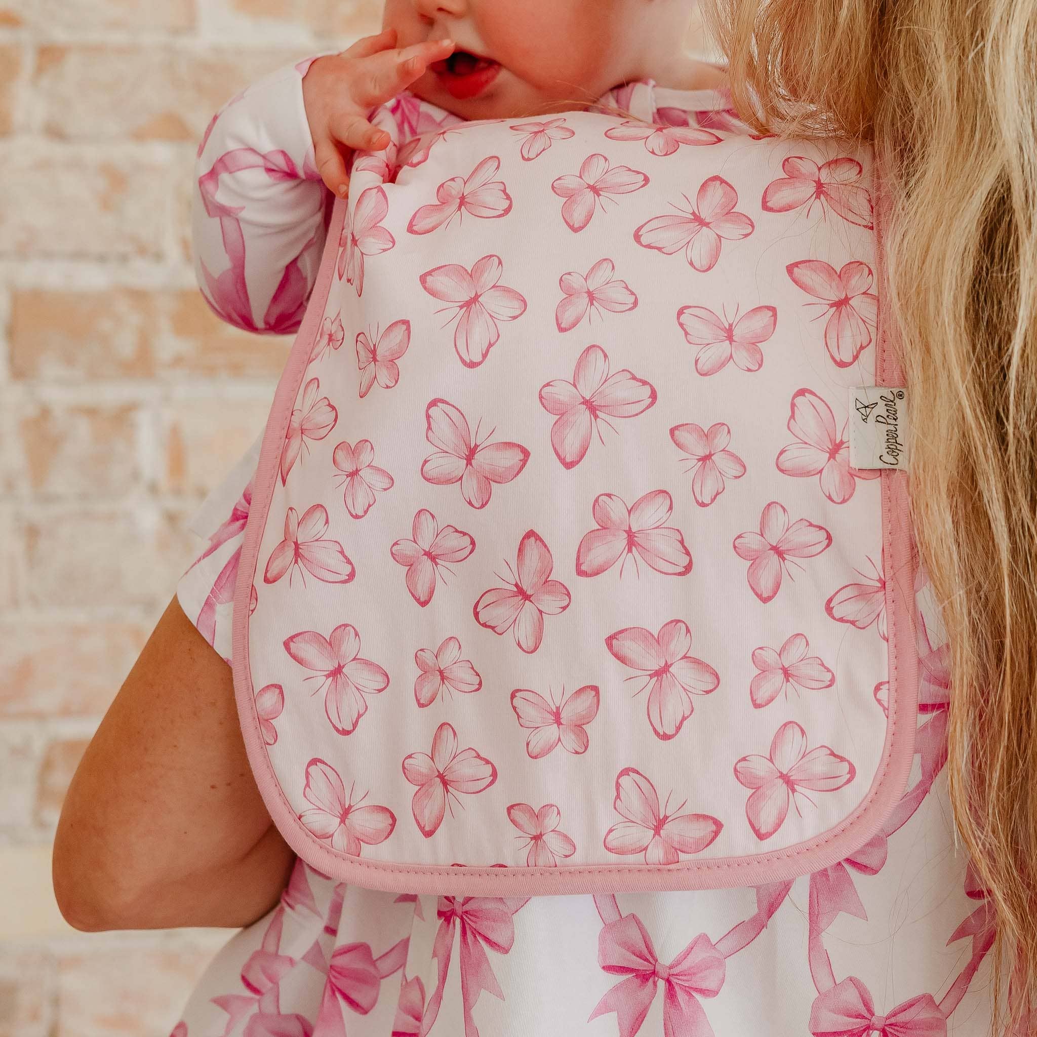 3 Pack Premium Burp Cloths - Bow My Gosh