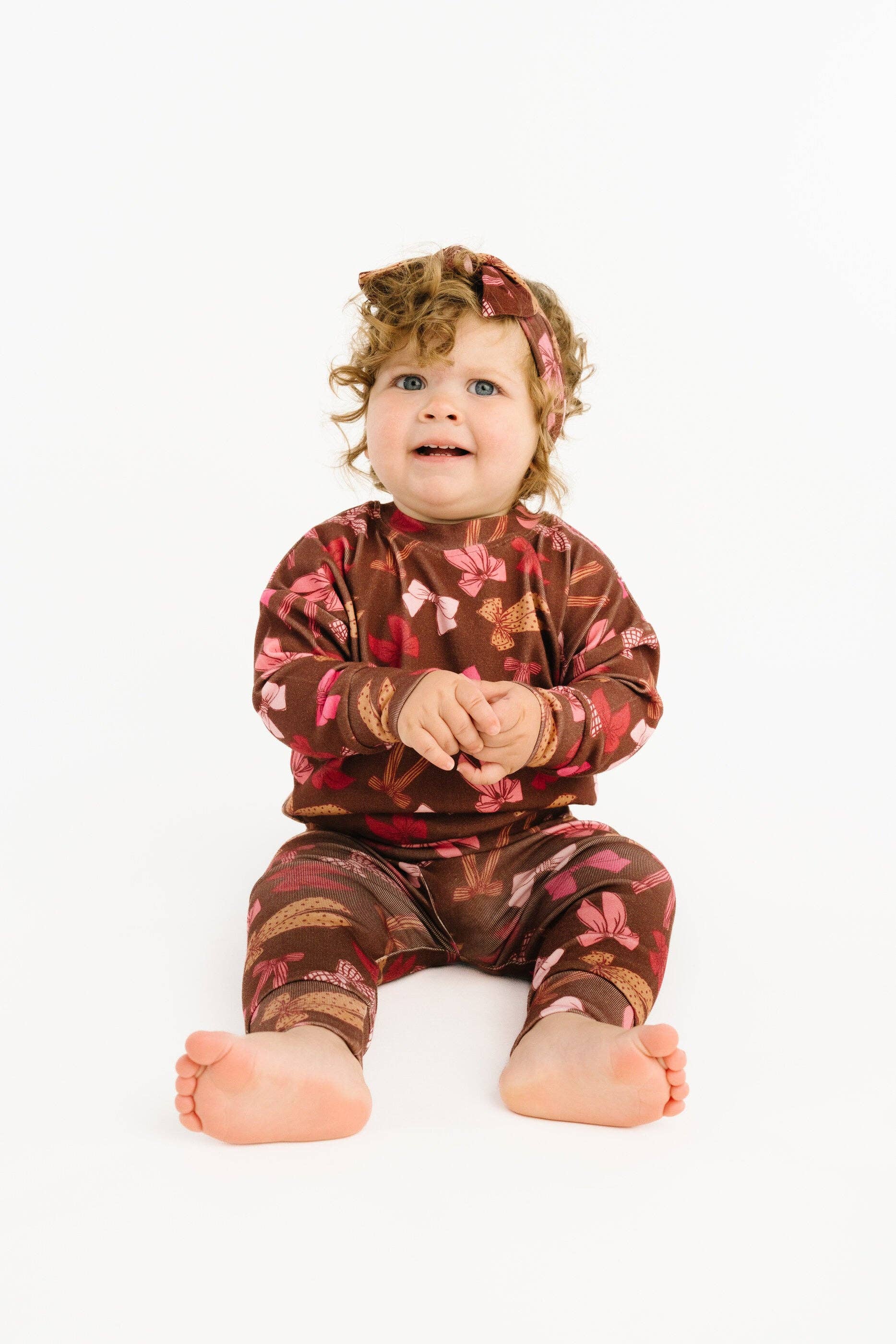 Darling Bows Crewneck Set