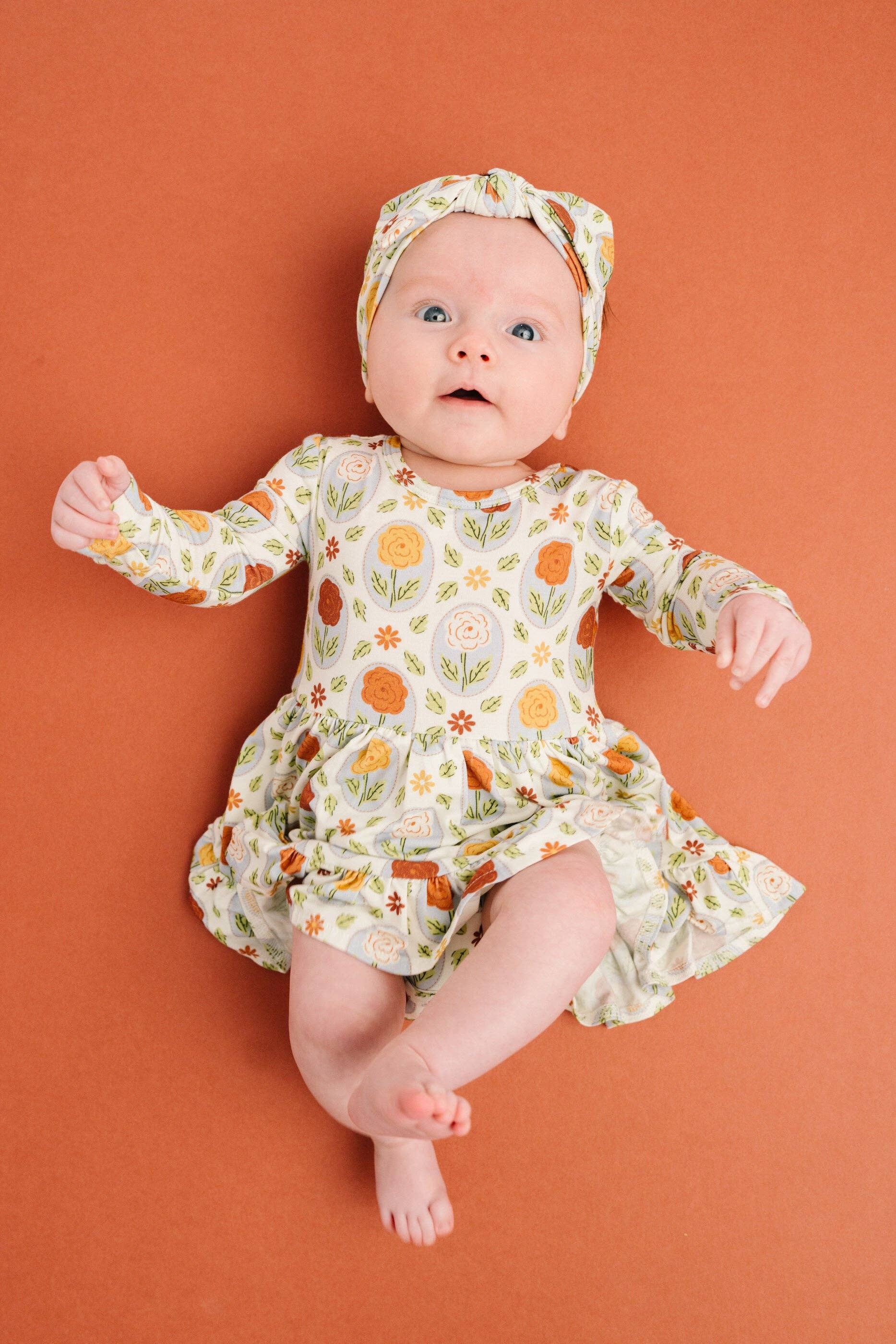 Rustic Meadow Bodysuit Bamboo Dress