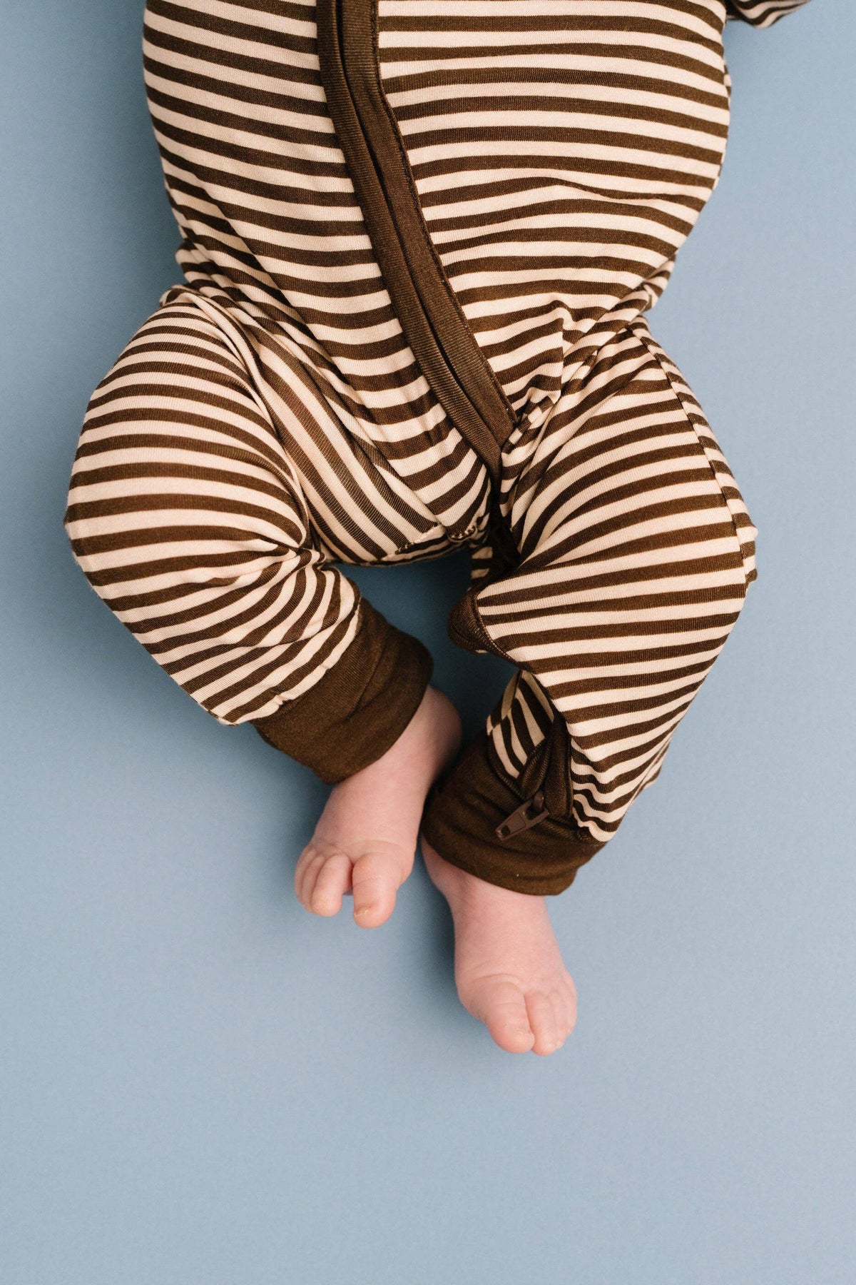 Espresso Stripe Bamboo Sleeper