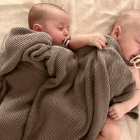 Cotton Swaddle Receiving Baby Blanket (Mult. Colors)