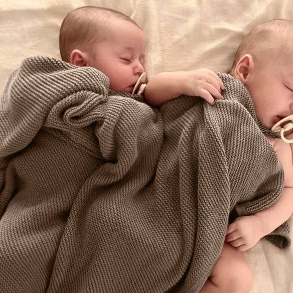 Cotton Swaddle Receiving Baby Blanket (Mult. Colors)