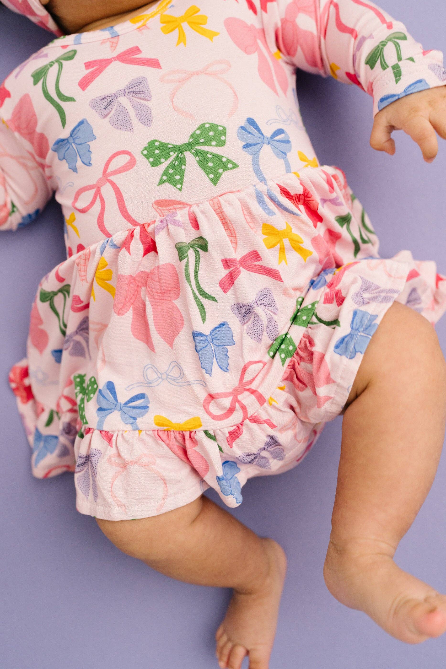 Bow Collection Bodysuit Bamboo Dress