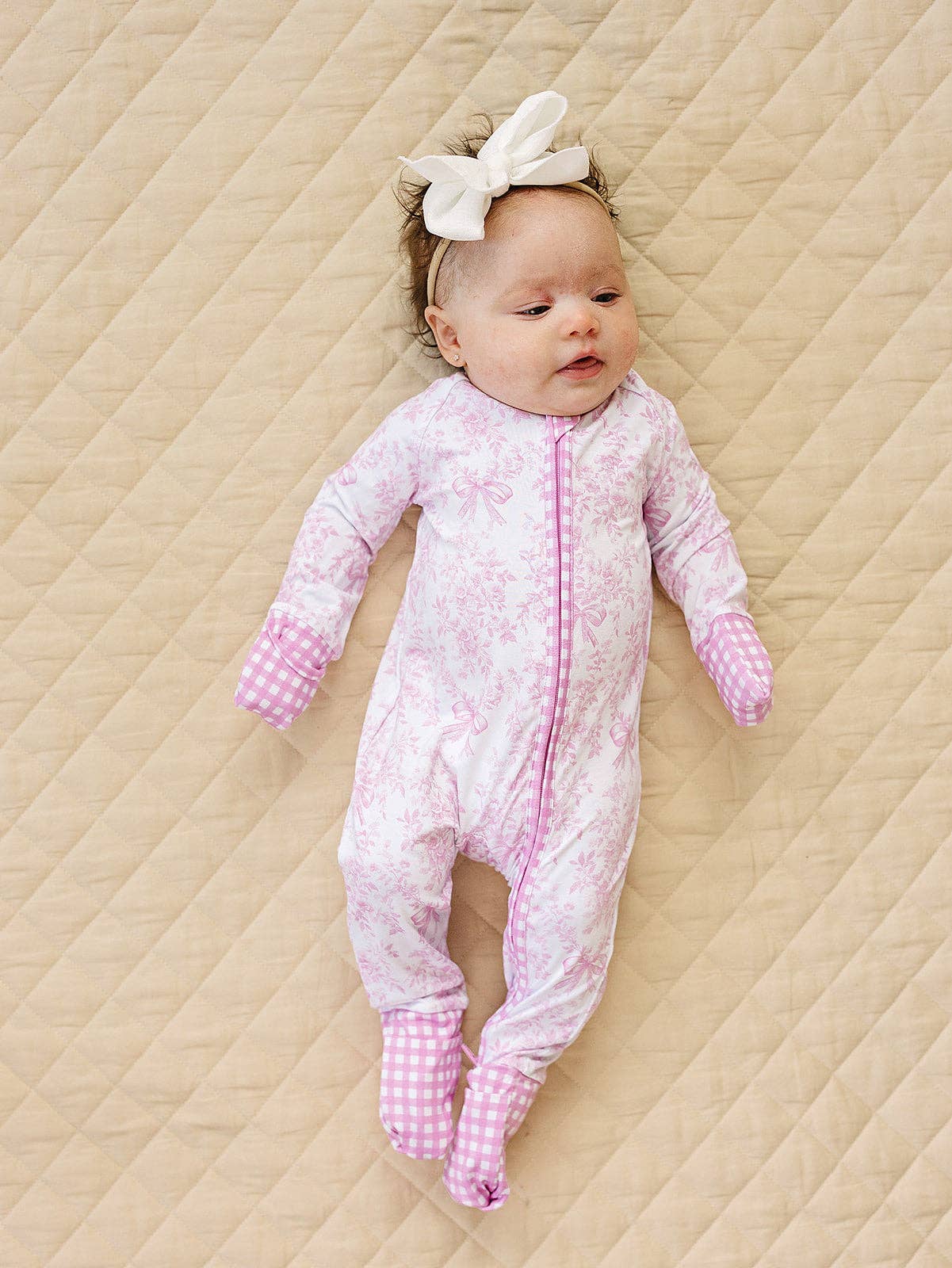 Bamboo Zip Romper | Petal Whimsy