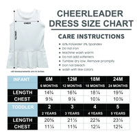 Arkansas Razorbacks Red Sleeveless Cheerleader Dress