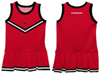 Arkansas Razorbacks Red Sleeveless Cheerleader Dress