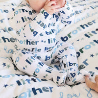 Little Brother Zipper Footie