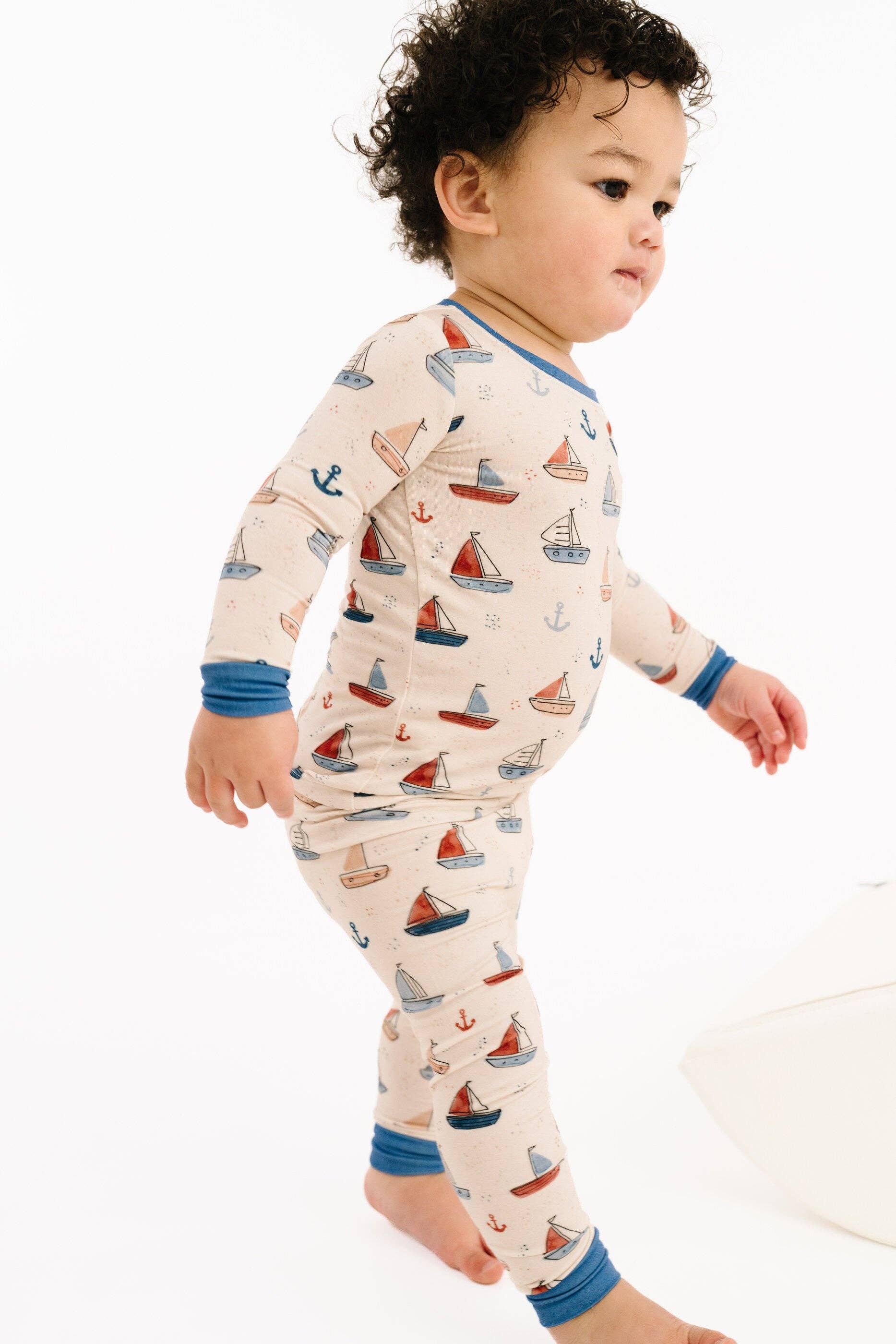 Nautical Sail Bamboo Set