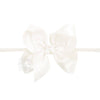 Satin Bow with Pantyhose Headband
