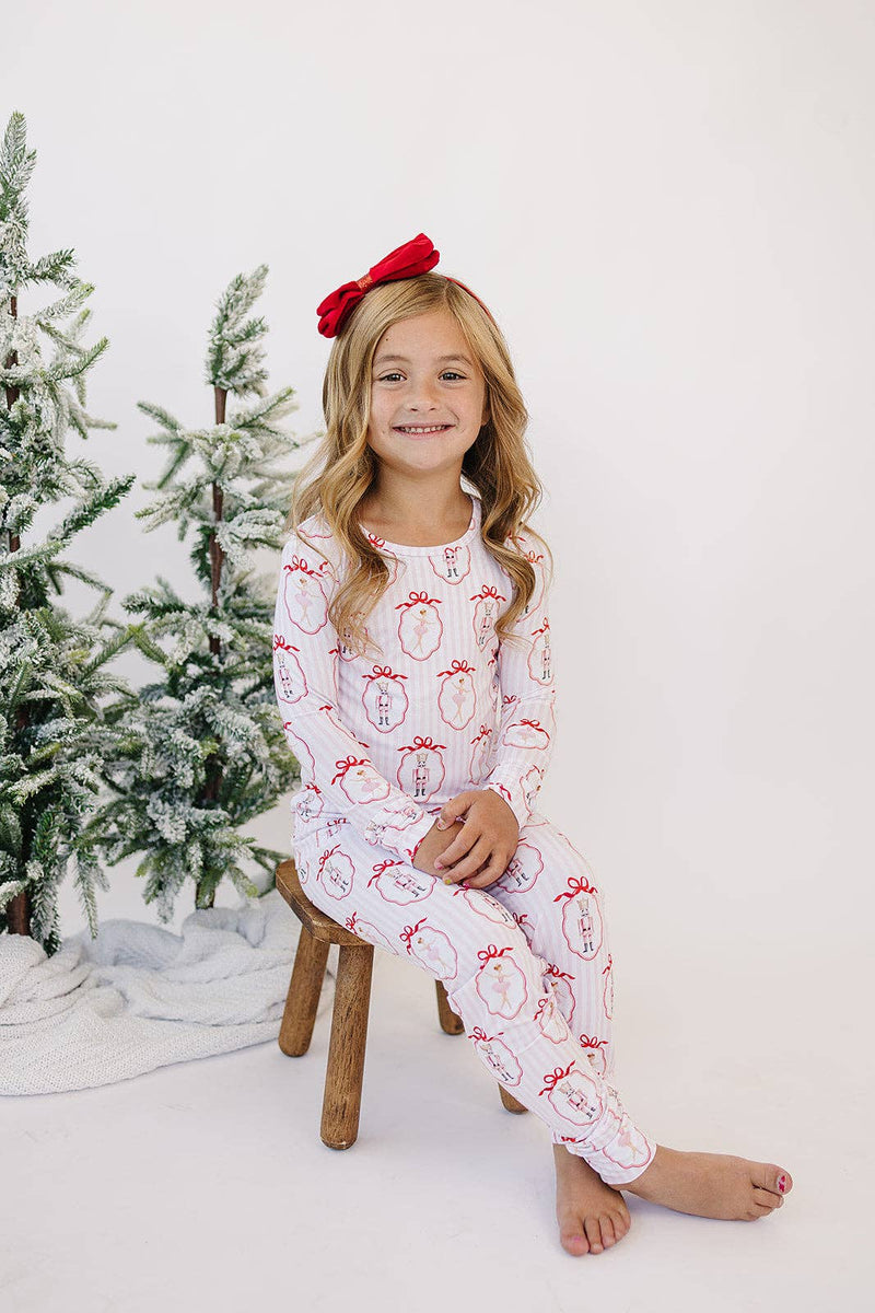 Pink Nutcracker Bamboo Two Piece Set