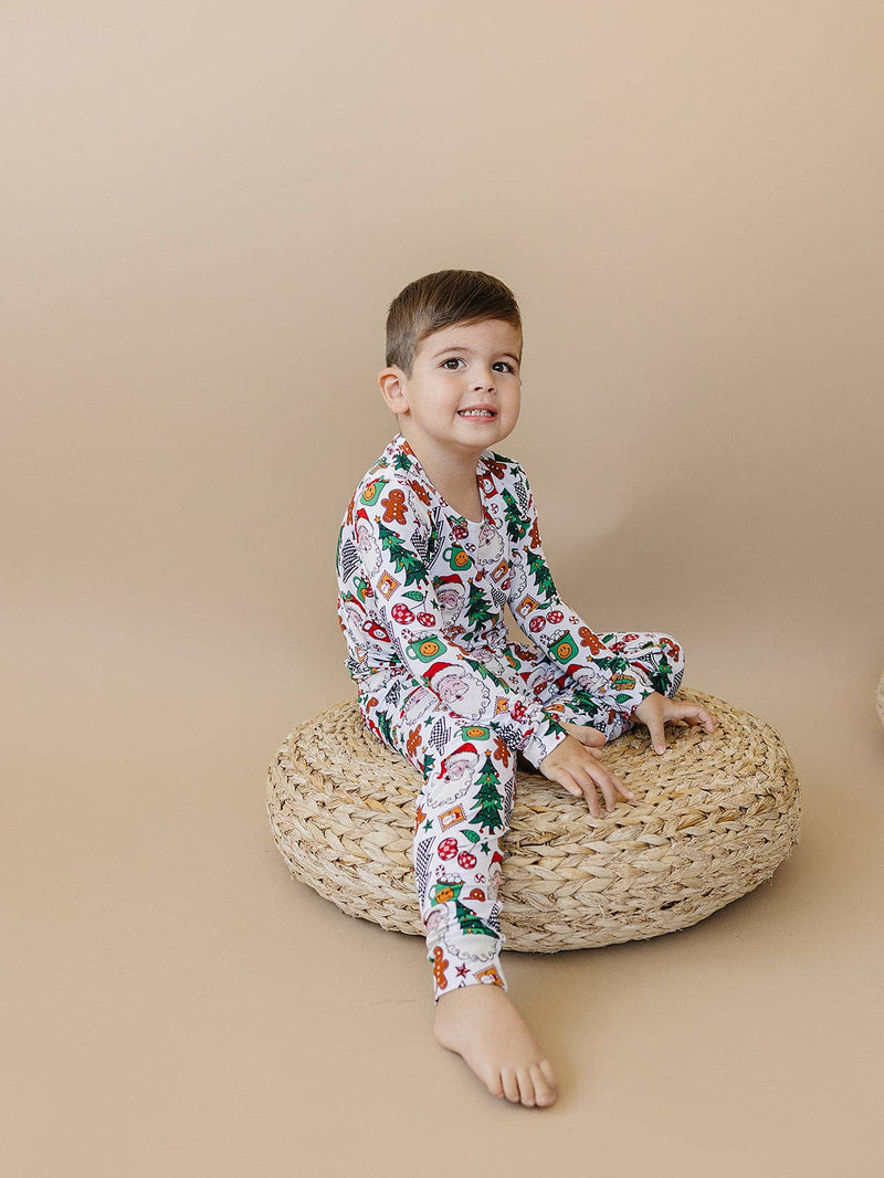 Christmas Vibes Bamboo Two Piece Set
