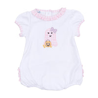 Boo Crew! Applique Ruffle Bubble - Pink