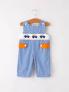 Pumpkin Truck Smock Embroidery Longall