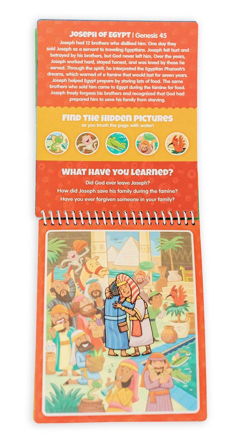 Old Testament Water Brush Reusable Activity Book