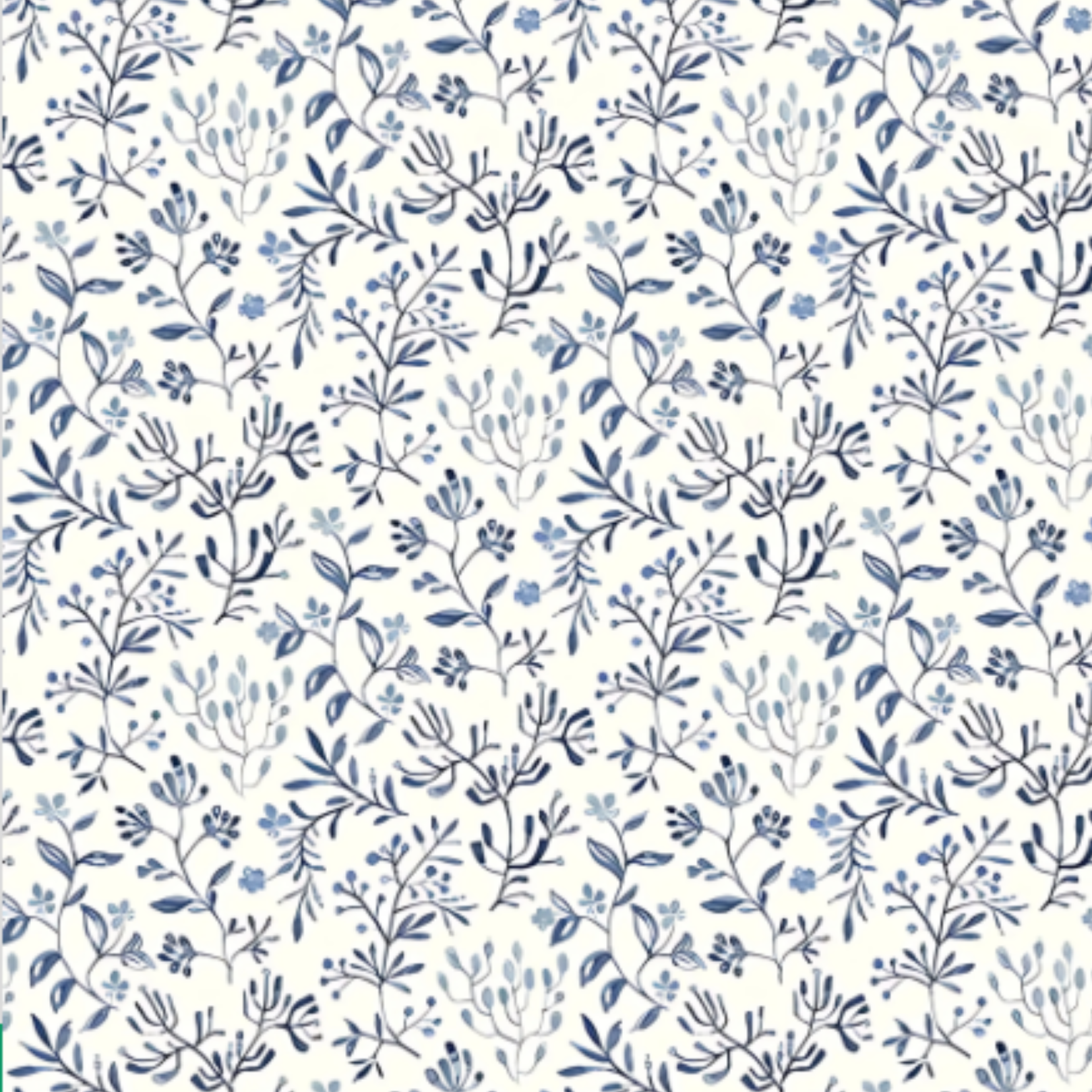 Navy Floral Peter Pan Dress