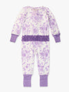 Wisteria Purple Butterfly Garden Toile Zipper Sleeper